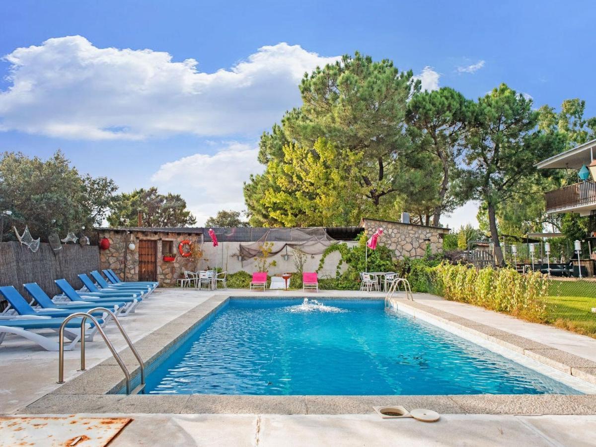 Rural Apartment With Shared Garden Pool And Spa Галапагар Экстерьер фото